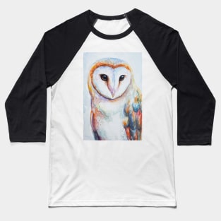 Hand drawing of a polar owl. Baseball T-Shirt